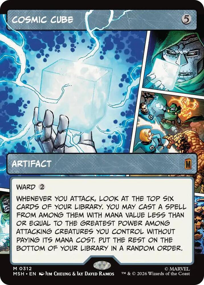 Cosmic Cube (Borderless) (0312) 