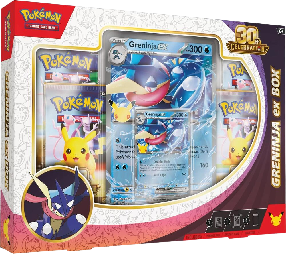 30th Celebration Greninja ex Box 