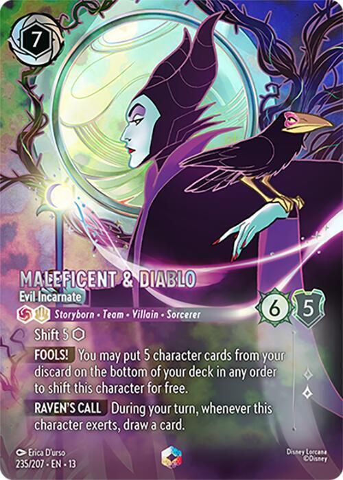 Maleficent & Diablo - Evil Incarnate (Enchanted) 