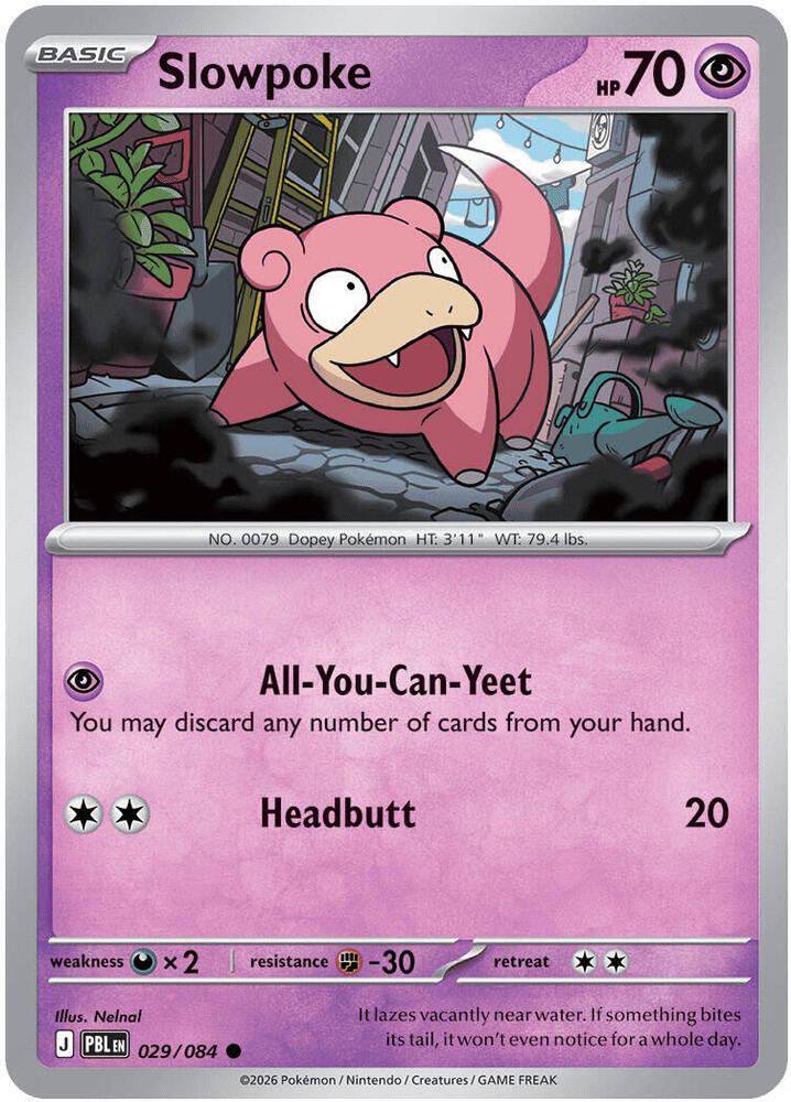 Slowpoke 029/084 — Pitch Black