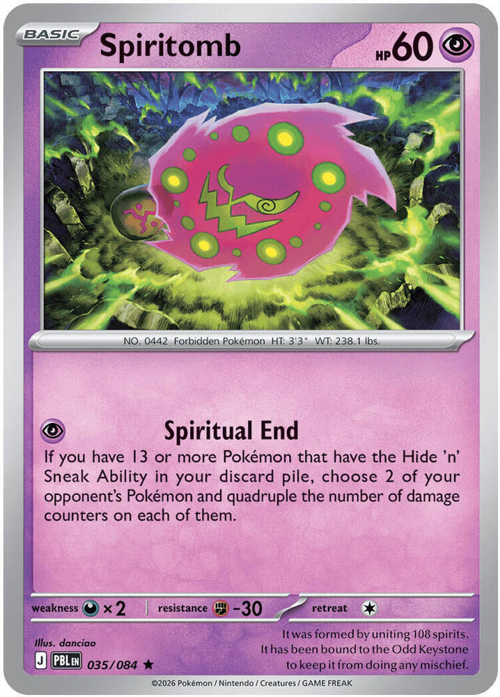 Spiritomb 035/084 — Pitch Black