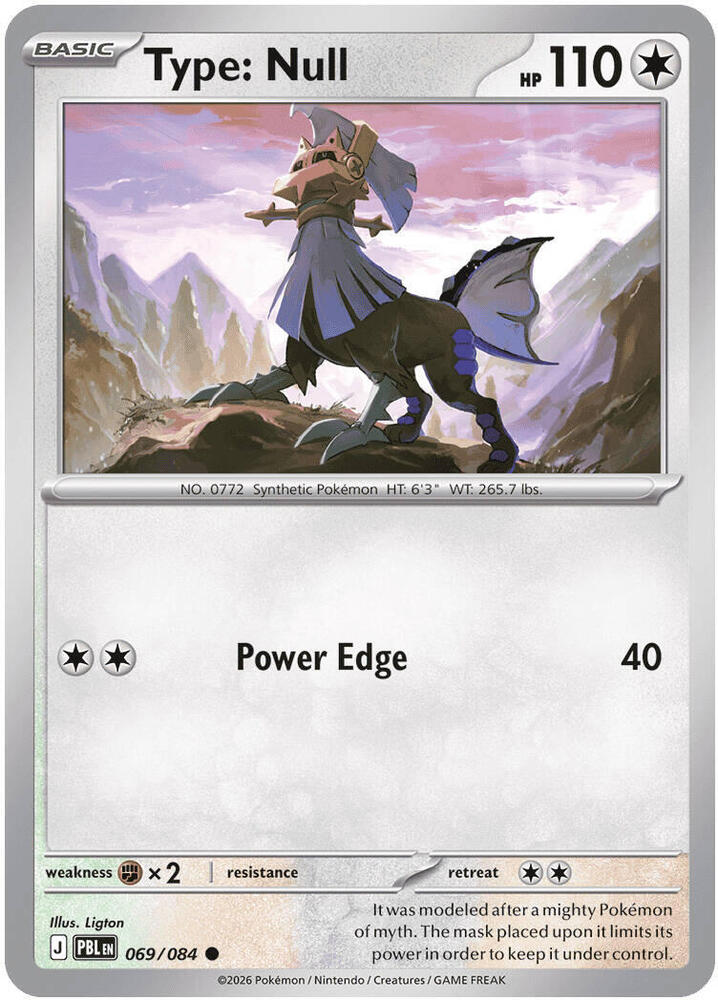 Type: Null 069/084 — Pitch Black