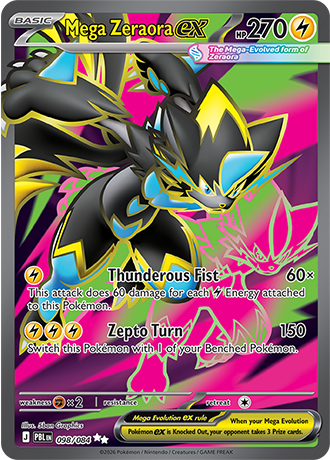 Mega Zeraora ex 