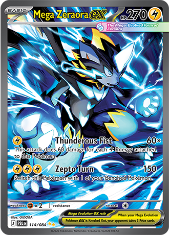 Mega Zeraora ex 