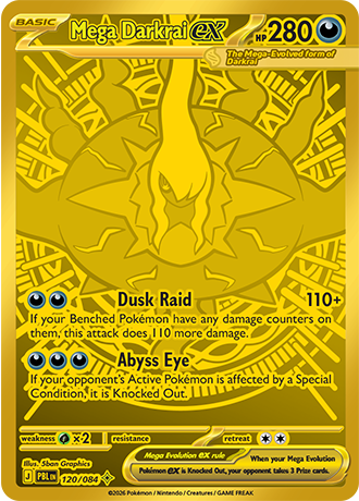 Mega Darkrai ex 