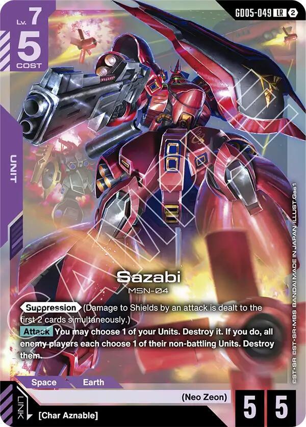 Sazabi (GD05-049) 