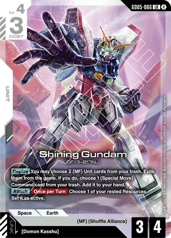 Shining Gundam (GD05-066) 