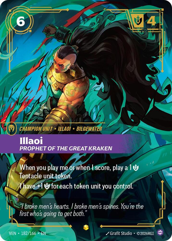 Illaoi, Prophet of the Great Kraken (Overnumbered) 