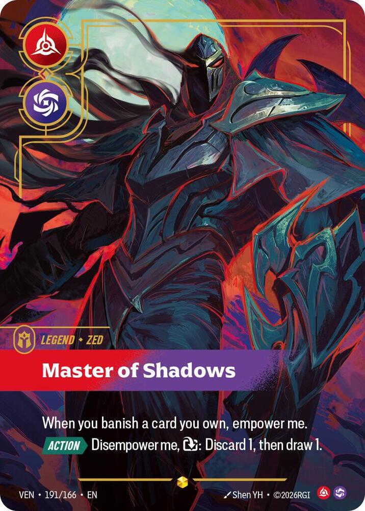 Zed - Master of Shadows (Overnumbered) 