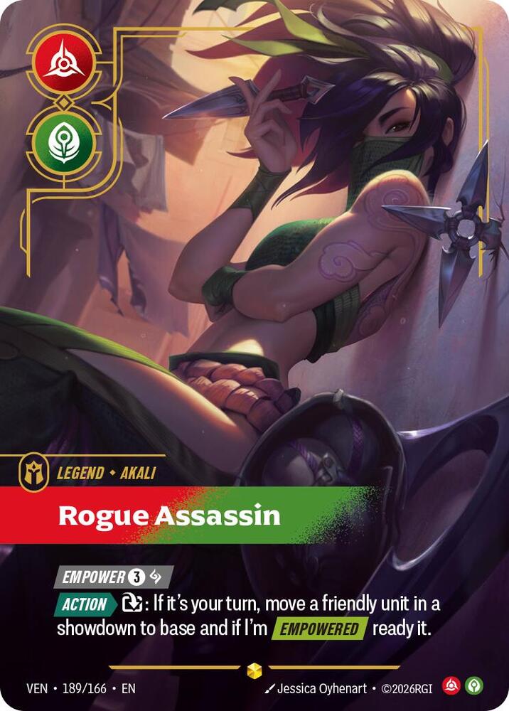 Akali - Rogue Assassin (Overnumbered) 