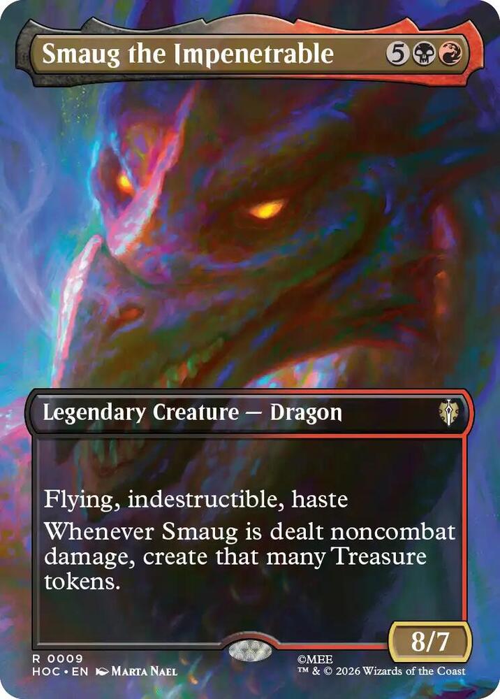 Smaug the Impenetrable (Borderless) 