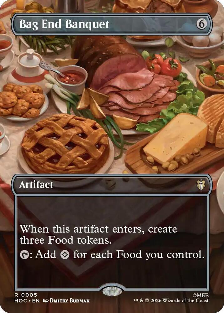 Bag End Banquet (Borderless) 