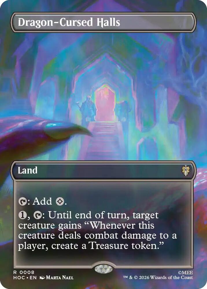 Dragon-Cursed Halls (Borderless) 