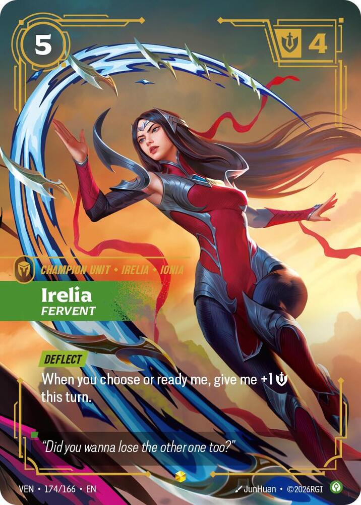 Irelia, Fervent (Overnumbered) 