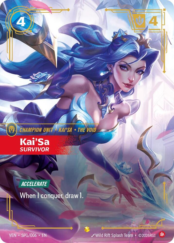 Kai'Sa, Survivor 