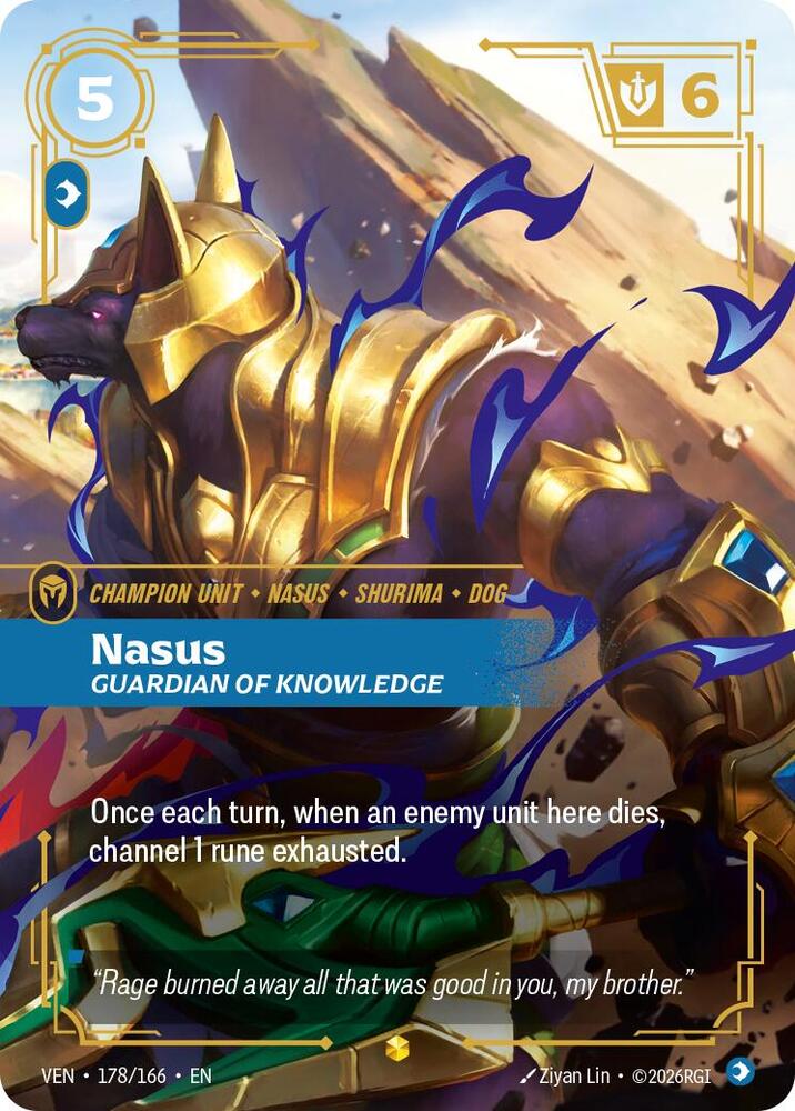 Nasus, Guardian of Knowledge (Overnumbered) 