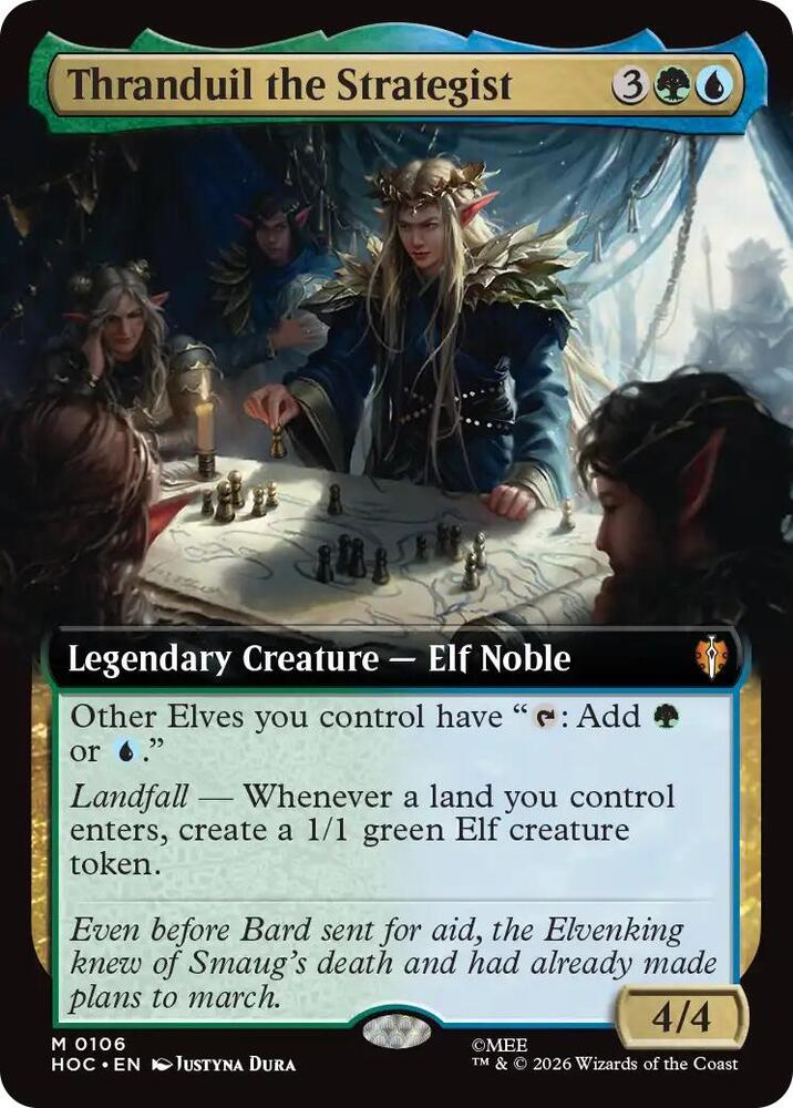 Thranduil the Strategist (Extended Art) 