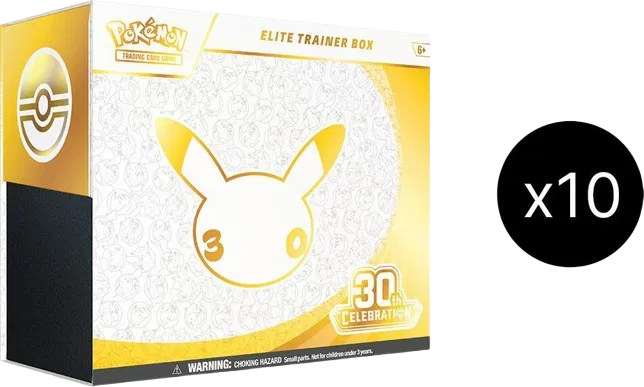 30th Celebration Elite Trainer Box Case