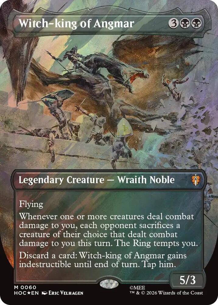 Witch-king of Angmar (Borderless) (Surge Foil) 