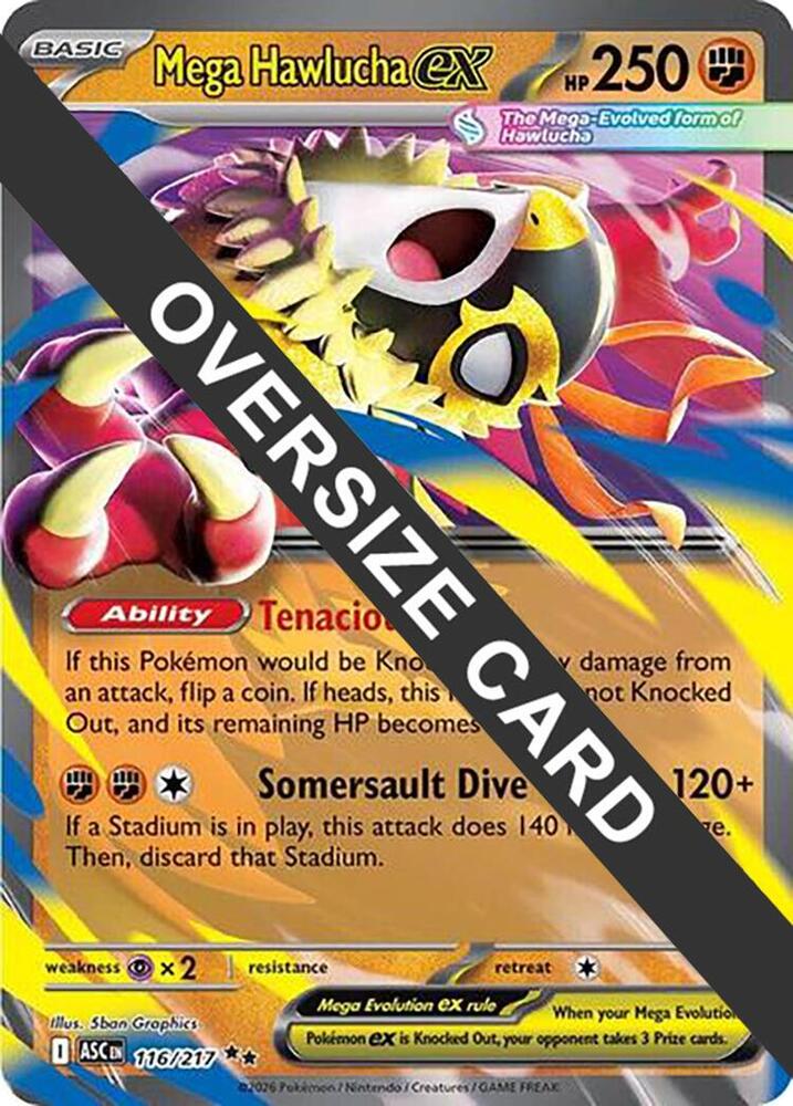 Mega Hawlucha ex - 116/217 