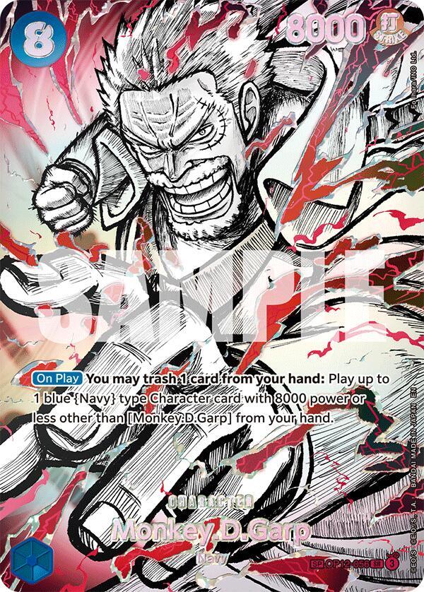 Monkey.D.Garp (OP12-056) (SP) 