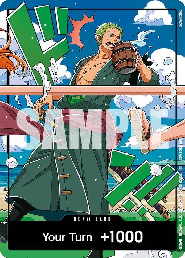 DON!! Card (World United) (Zoro) 