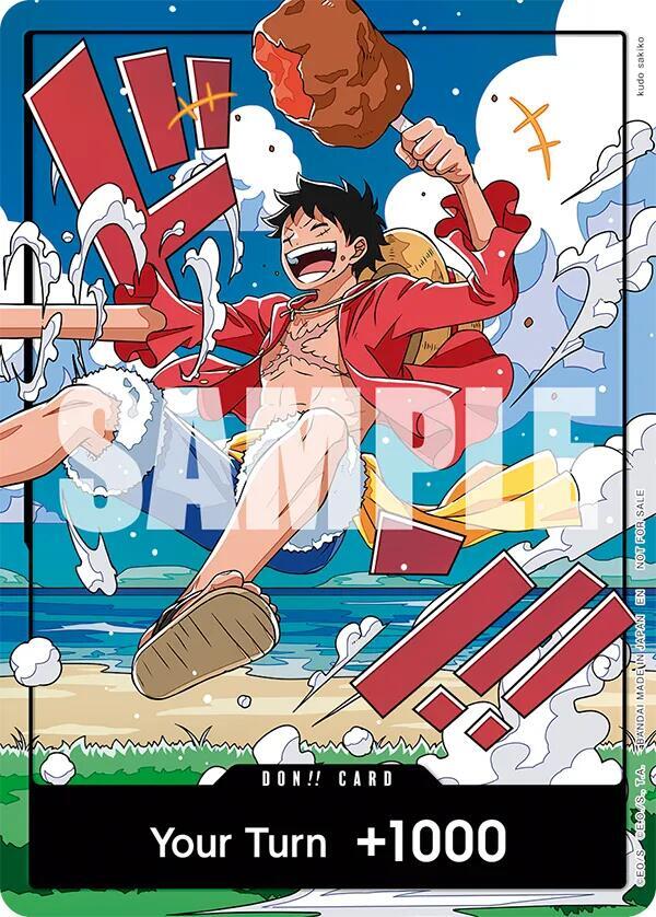 DON!! Card (World United) (Luffy) 