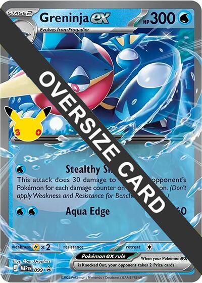 Greninja ex (Jumbo)
