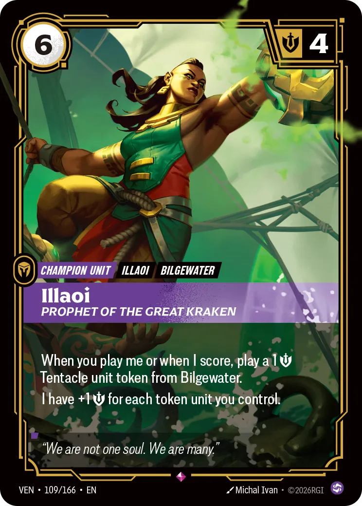 Illaoi, Prophet of the Great Kraken (Champion) 
