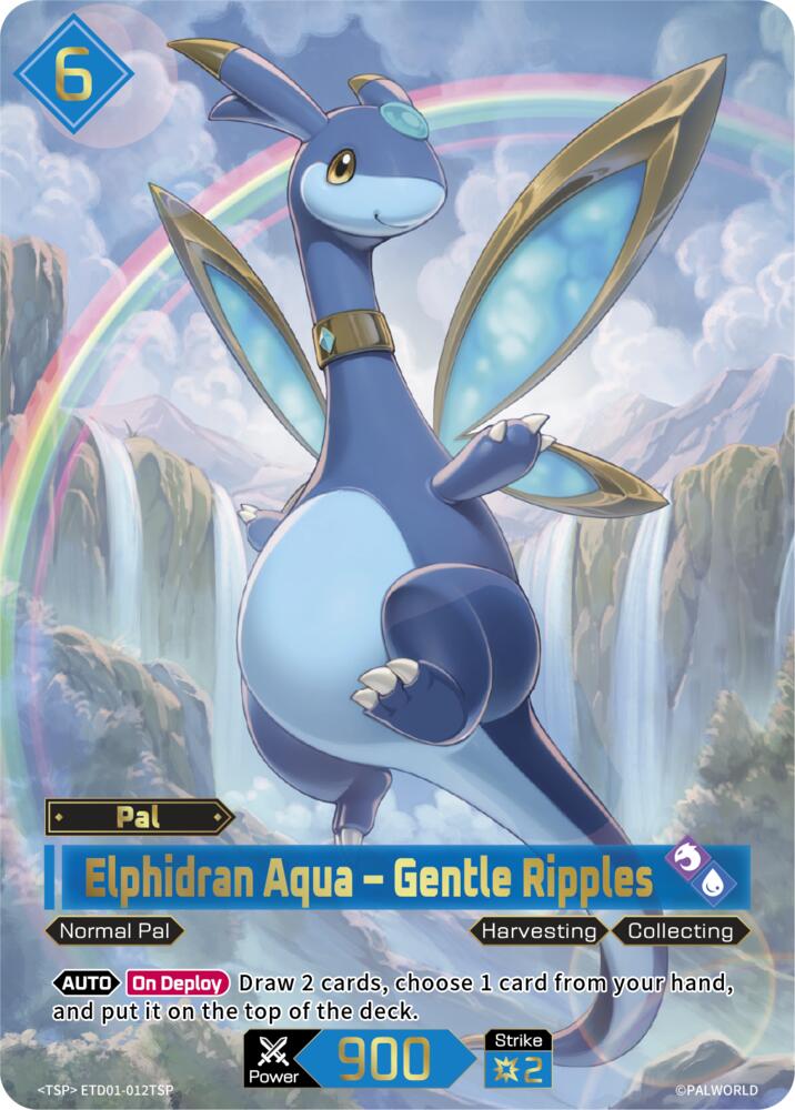 Elphidran Aqua - Gentle Ripples (TSP) 