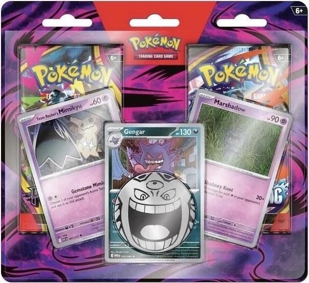 Enhanced 2-Pack Blister Pack [Gengar, Marshadow, Team Rocket's Mimikyu] 
