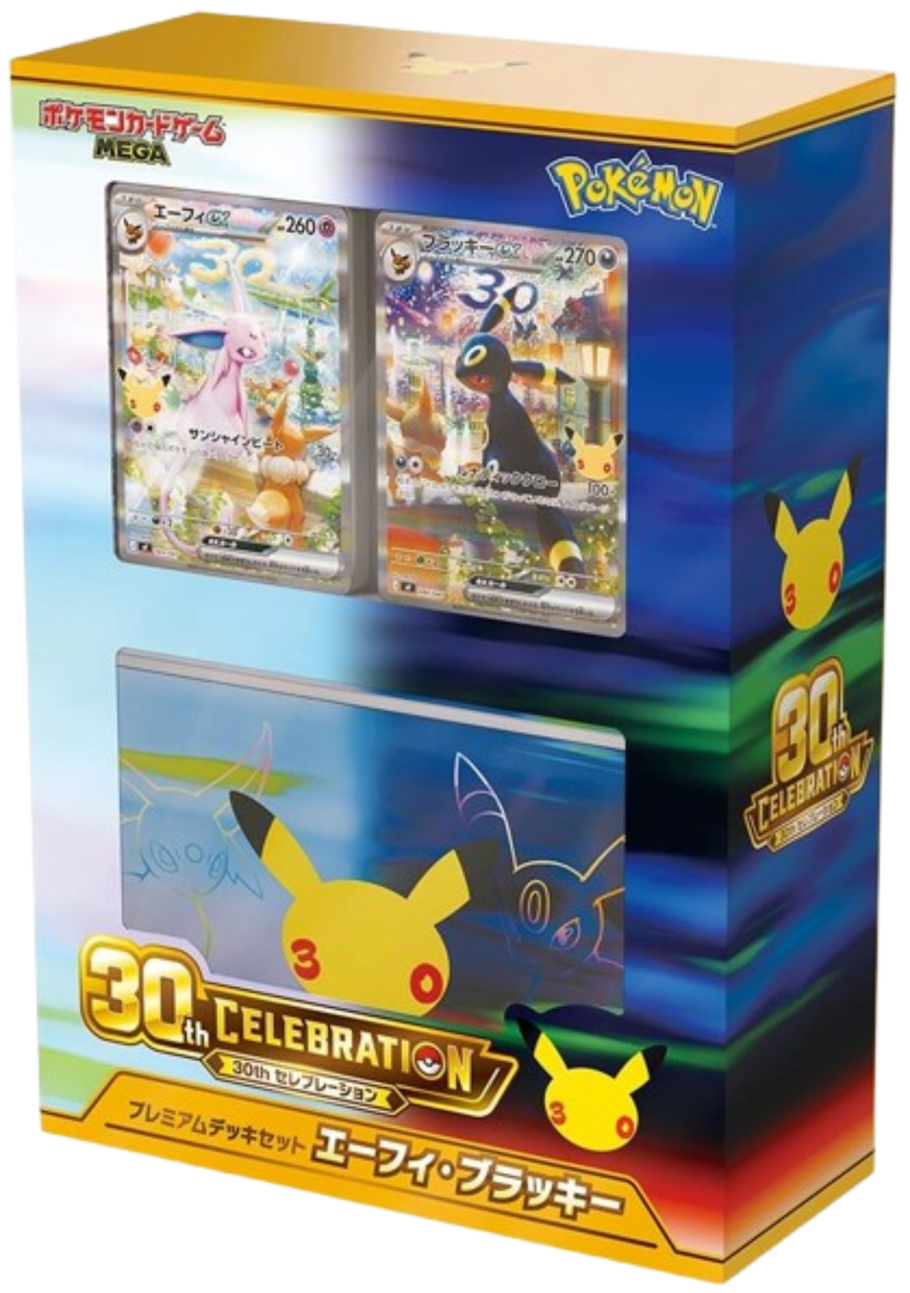 30th CELEBRATION Premium Deck Set Espeon & Umbreon 