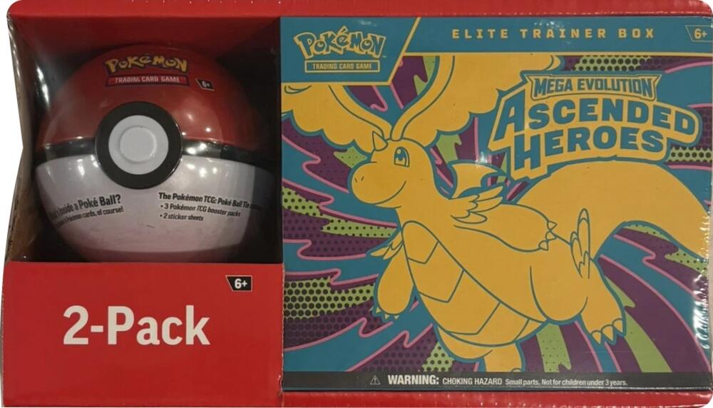 Ascended Heroes Elite Trainer Box and Pokeball (Sam's Club) 