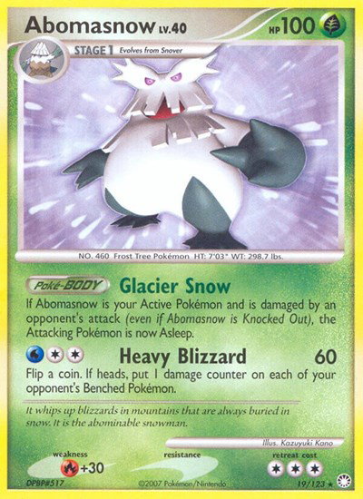 Abomasnow 19 — Mysterious Treasures
