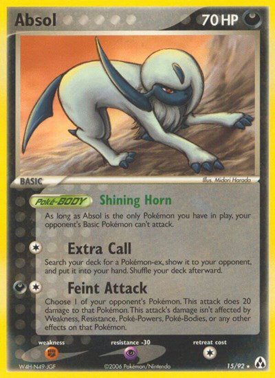 Absol 15 — EX Legend Maker