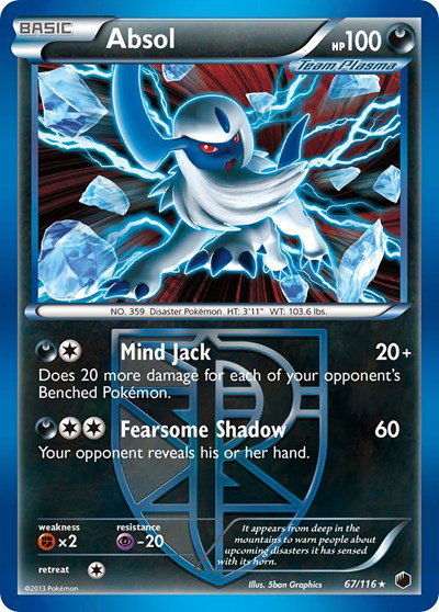 Absol (Team Plasma) 67 — Plasma Freeze