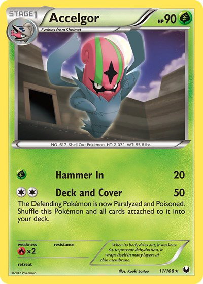 Accelgor 11 — Dark Explorers