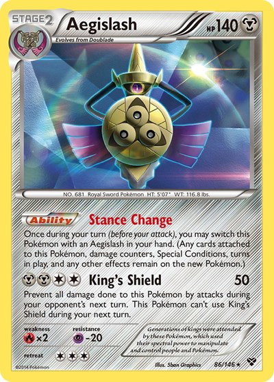 Aegislash (86) 86 — XY Base Set