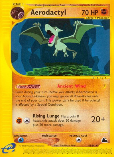Skyridge - Pokemon Card List and Prices