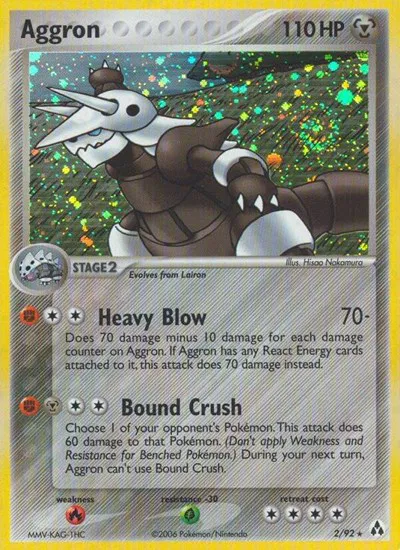 Aggron - 2 - EX Legend Maker Pokemon - Collectr Aggron - 2 - EX Legend Maker Pokemon - Collectr