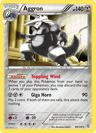 Aggron 80 — Dragons Exalted