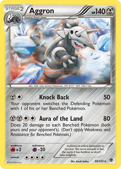Aggron 59 — Plasma Blast