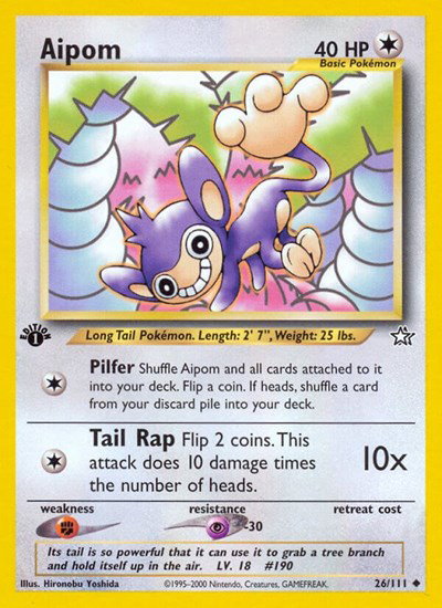 Aipom 26 — Neo Genesis