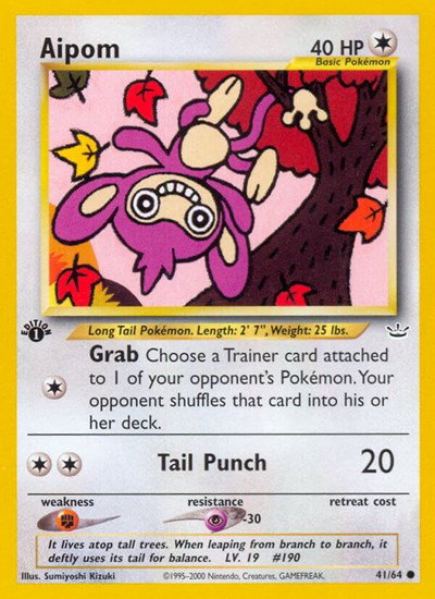 Aipom 41 — Neo Revelation