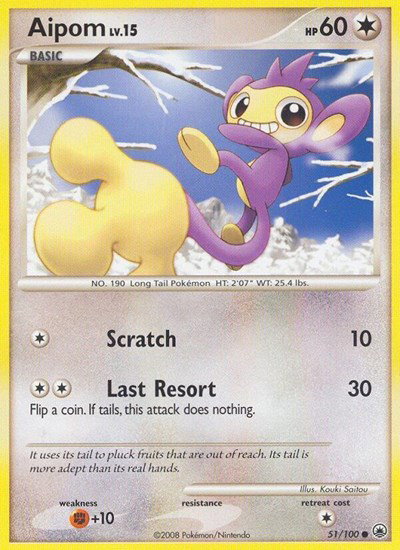 Aipom (51) 51 — Majestic Dawn