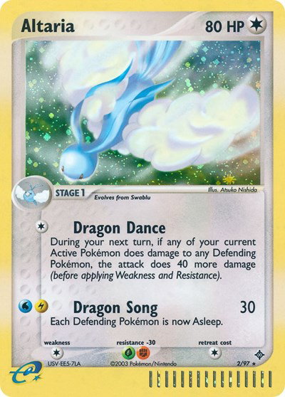 Altaria 2 — EX Dragon