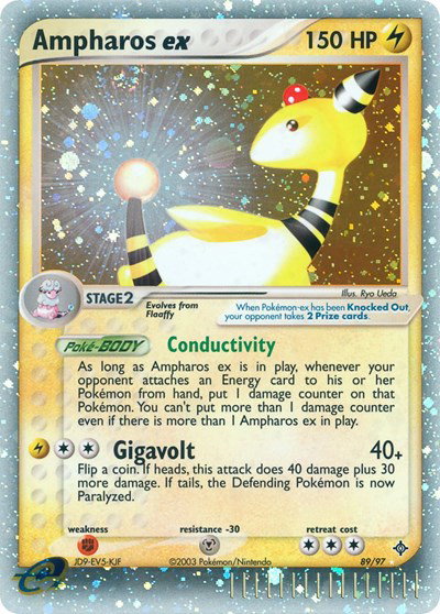 Ampharos ex - 89 - EX Dragon Pokemon - Collectr