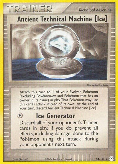 Ancient Technical Machine [Ice] 84 — EX Hidden Legends