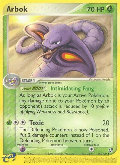 Arbok 29 — EX Sandstorm