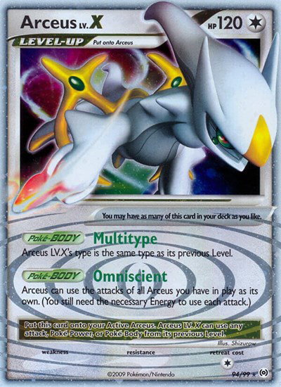 Arceus Lv.X (94) 94/99 — Platinum Arceus